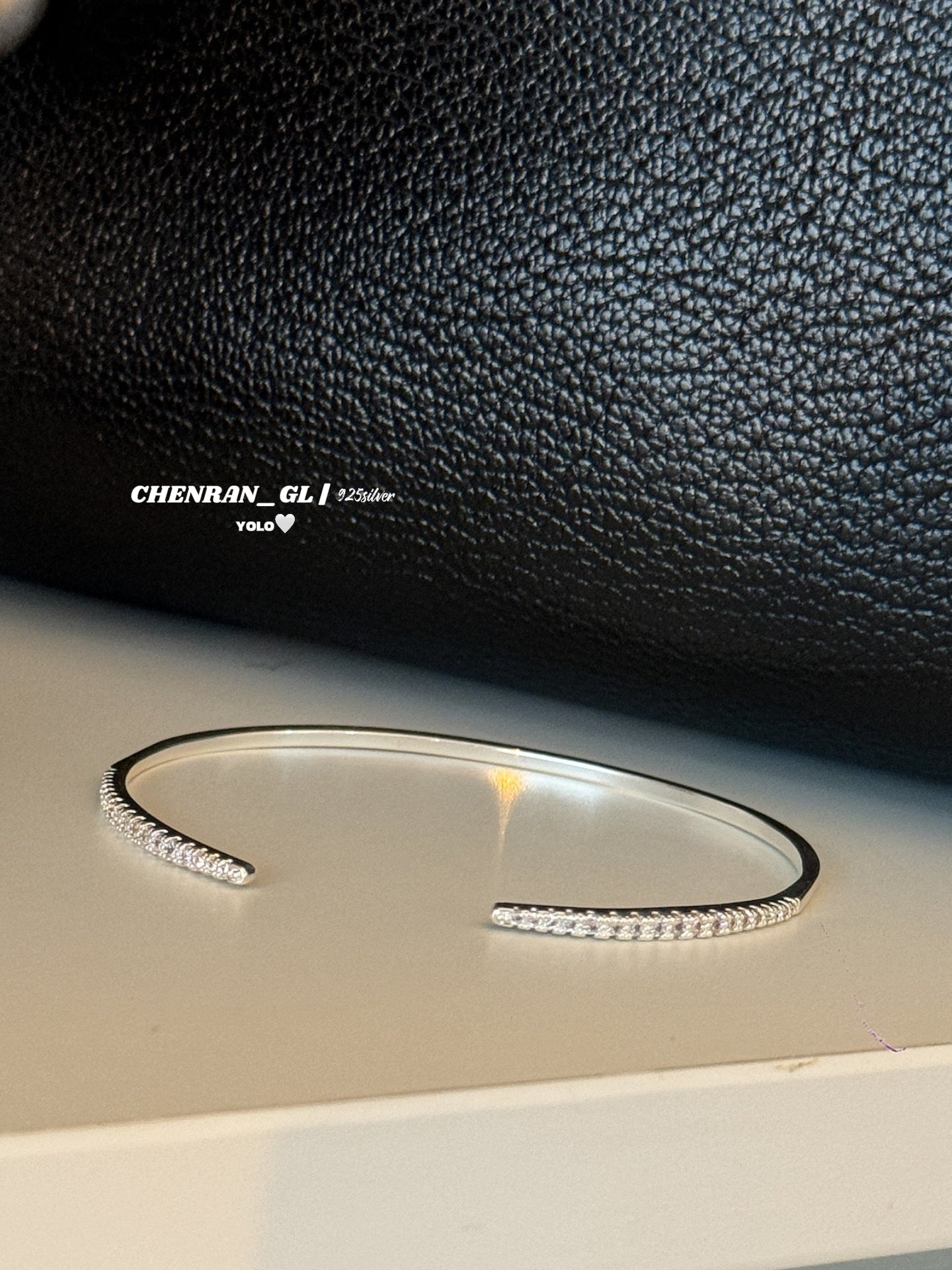 Stacked Zircon Bracelet Set